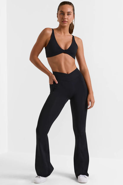 Flared snævrede leggings