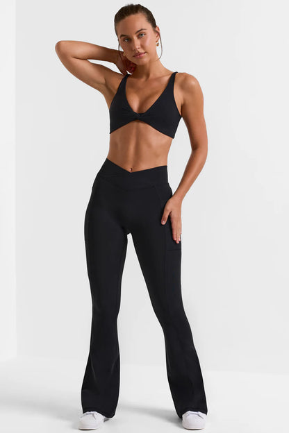 Flared snævrede leggings