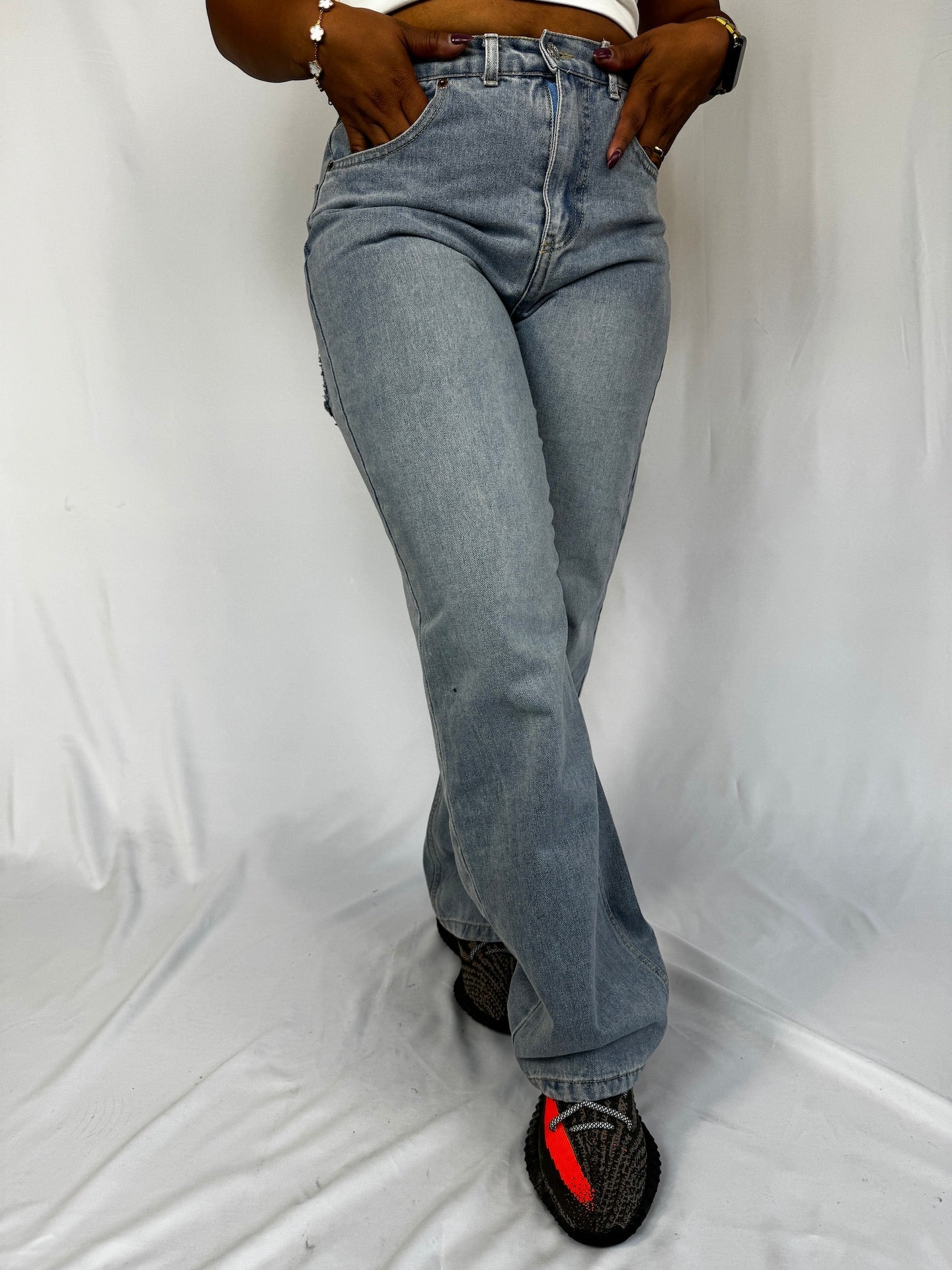 Jonna™ | Virale Revne Baggy Jeans