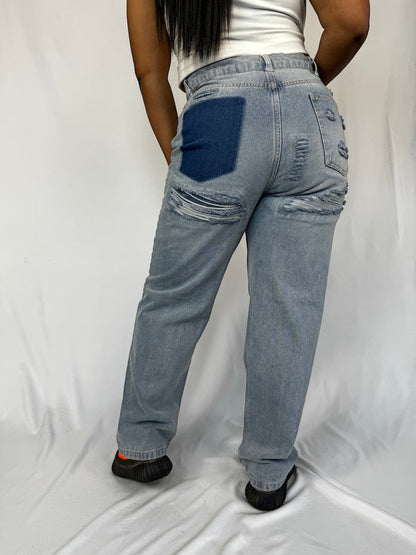 Jonna™ | Virale Revne Baggy Jeans