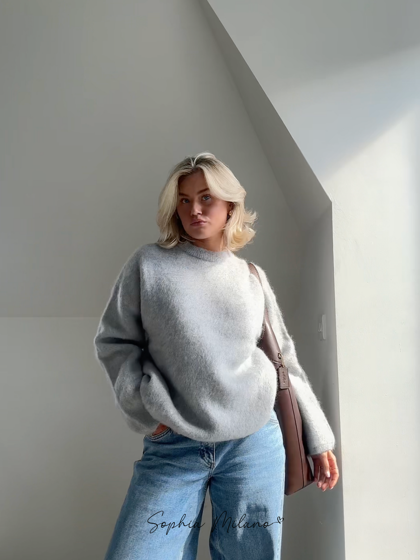 Sophia™ | Luksuriøs Mohair Crewneck