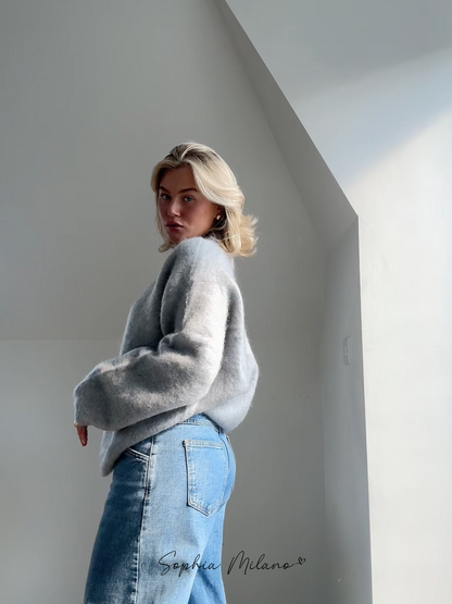 Sophia™ | Luksuriøs Mohair Crewneck