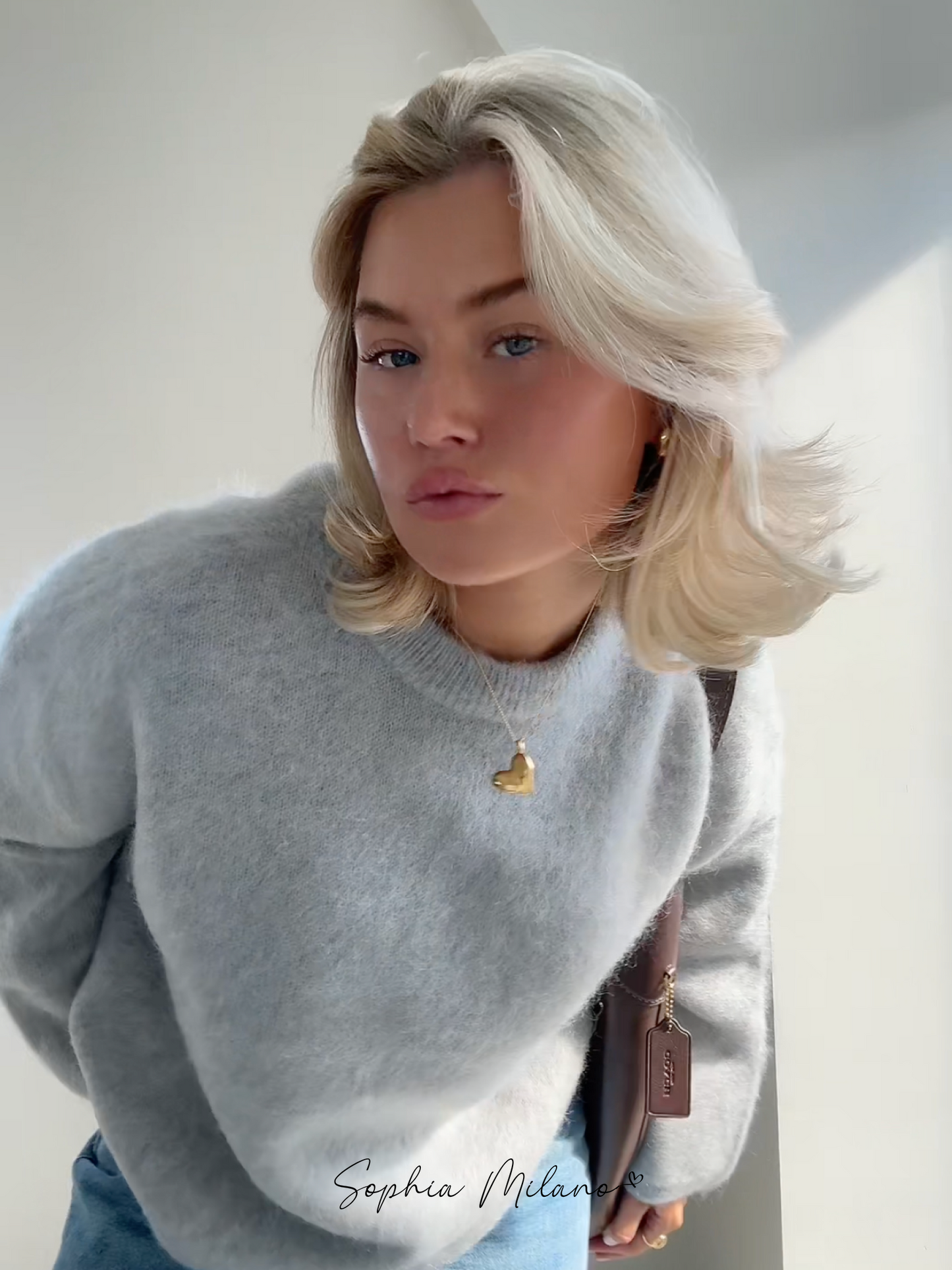 Sophia™ | Luksuriøs Mohair Crewneck